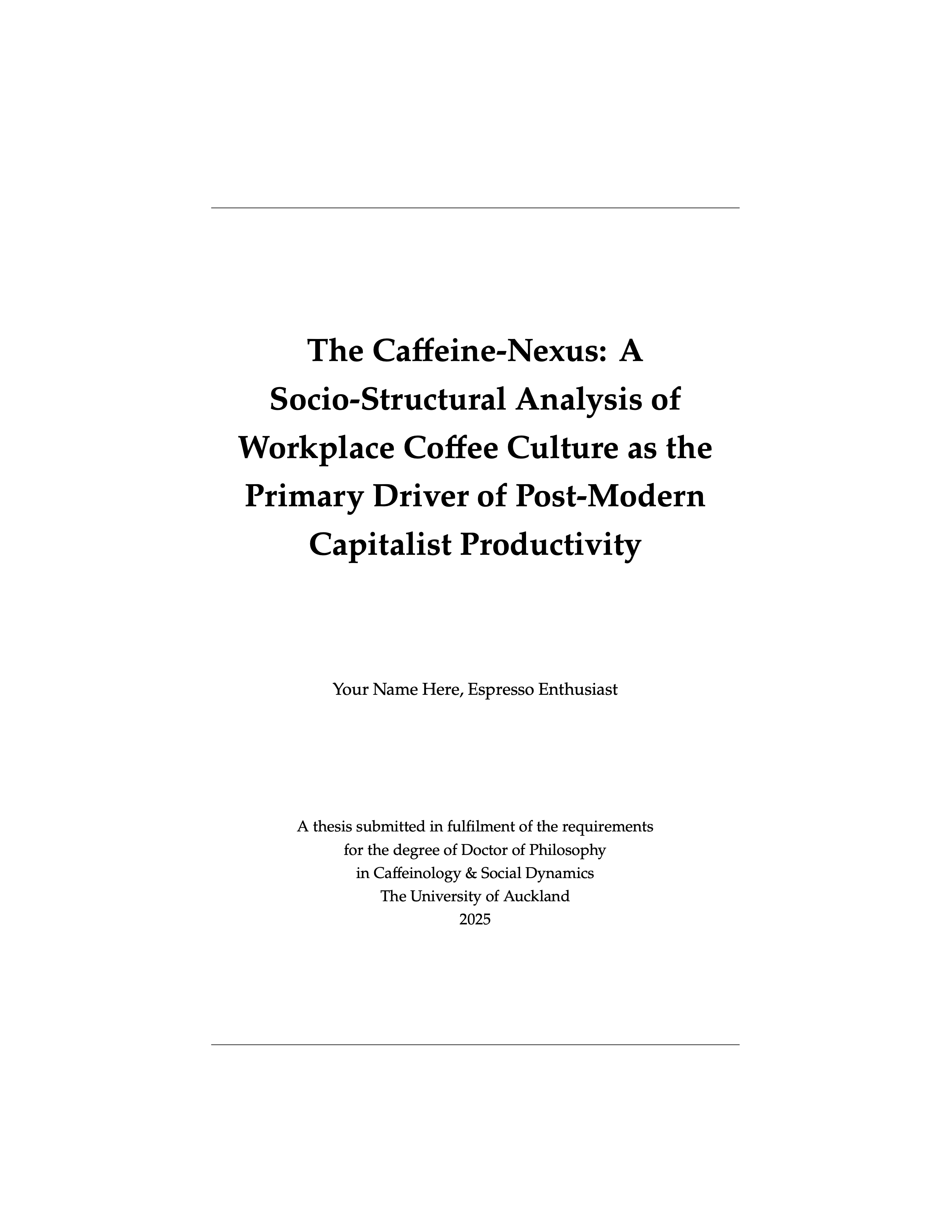 University of Auckland - Thesis